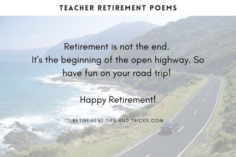 Retirement Poem