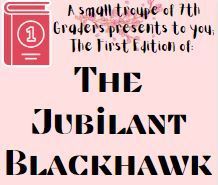 Jubilant Blackhawk Newsletter Post